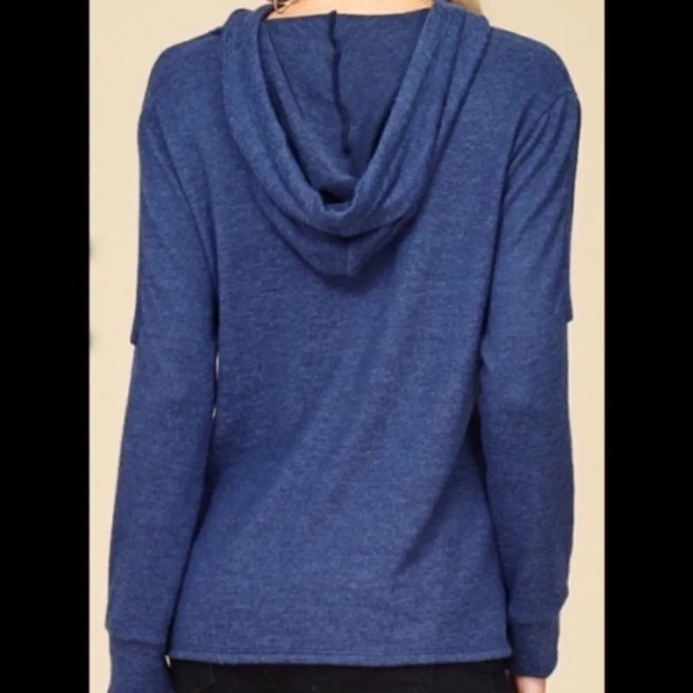 ‎“Monday Blues” Graphic Hooded Sweatshirt - Image 9