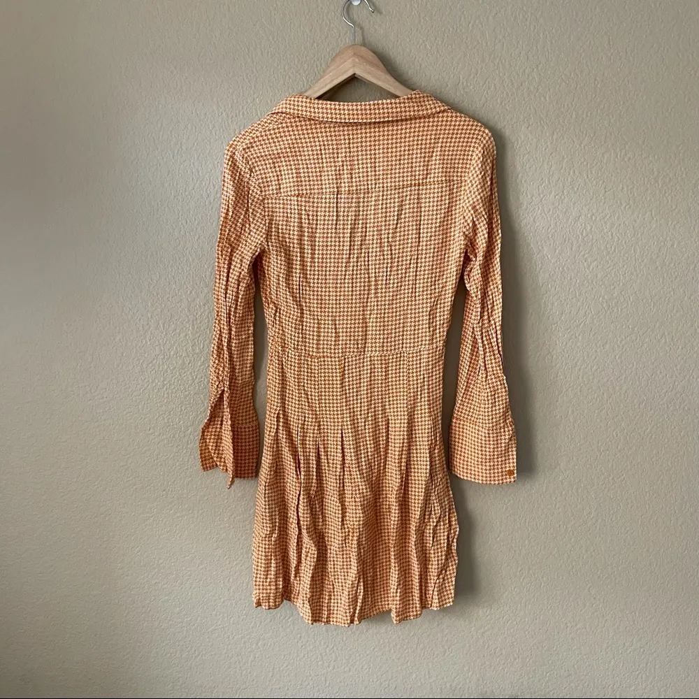 & OTHER STORIES Houndstooth Pleated Dress - Image 46