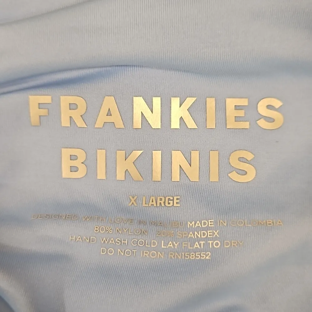 💕FRANKIES BIKINIS💕 Foxy Cheeky Bikini Bottom ~ Springtime Floral Print XL NWT - Image 11