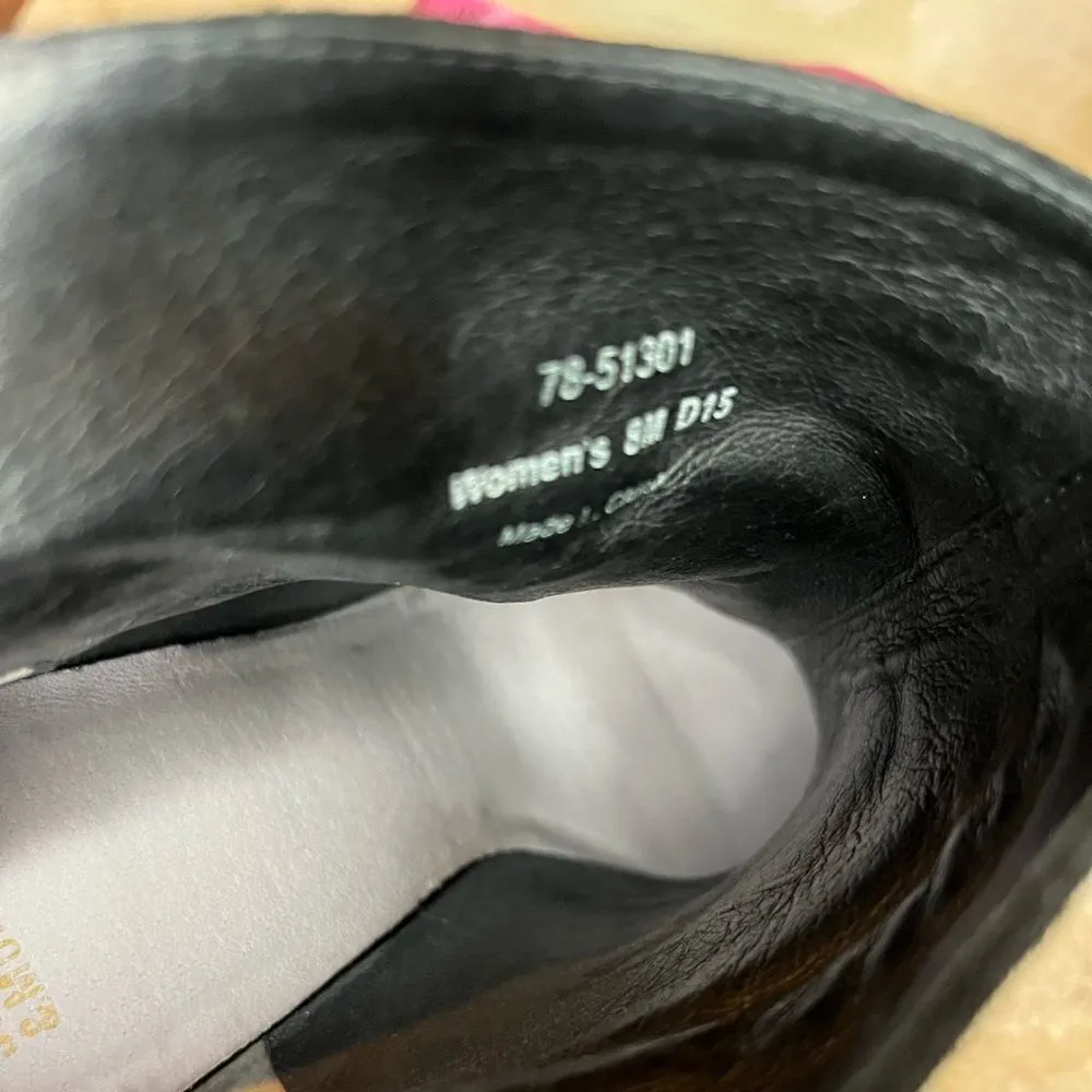 Johnston & Murphy Women Black Suede Ankle Boots - New Size 8 - Image 7