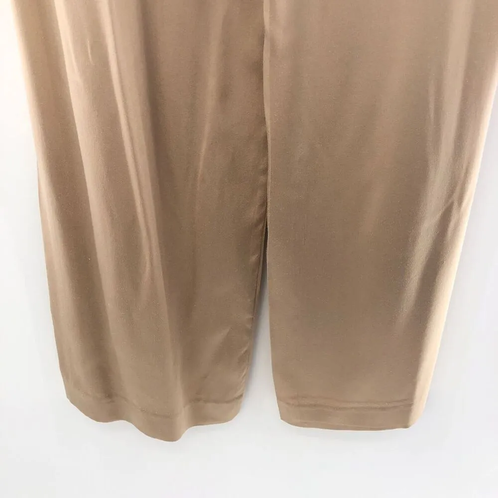 The Sei x REVOLVE Wide Leg Trouser in Champagne‎ Tan Size 2 - Image 10