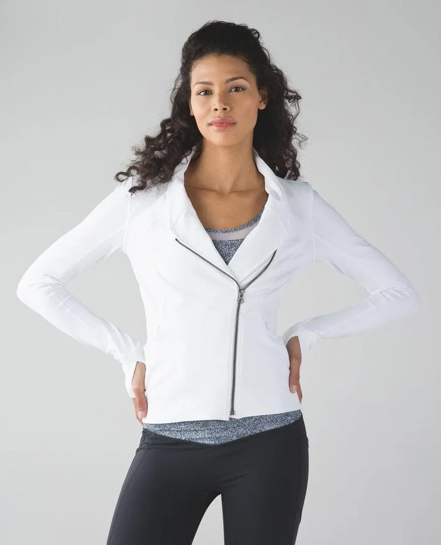 Lululemon White Precision Jacket - Image 2