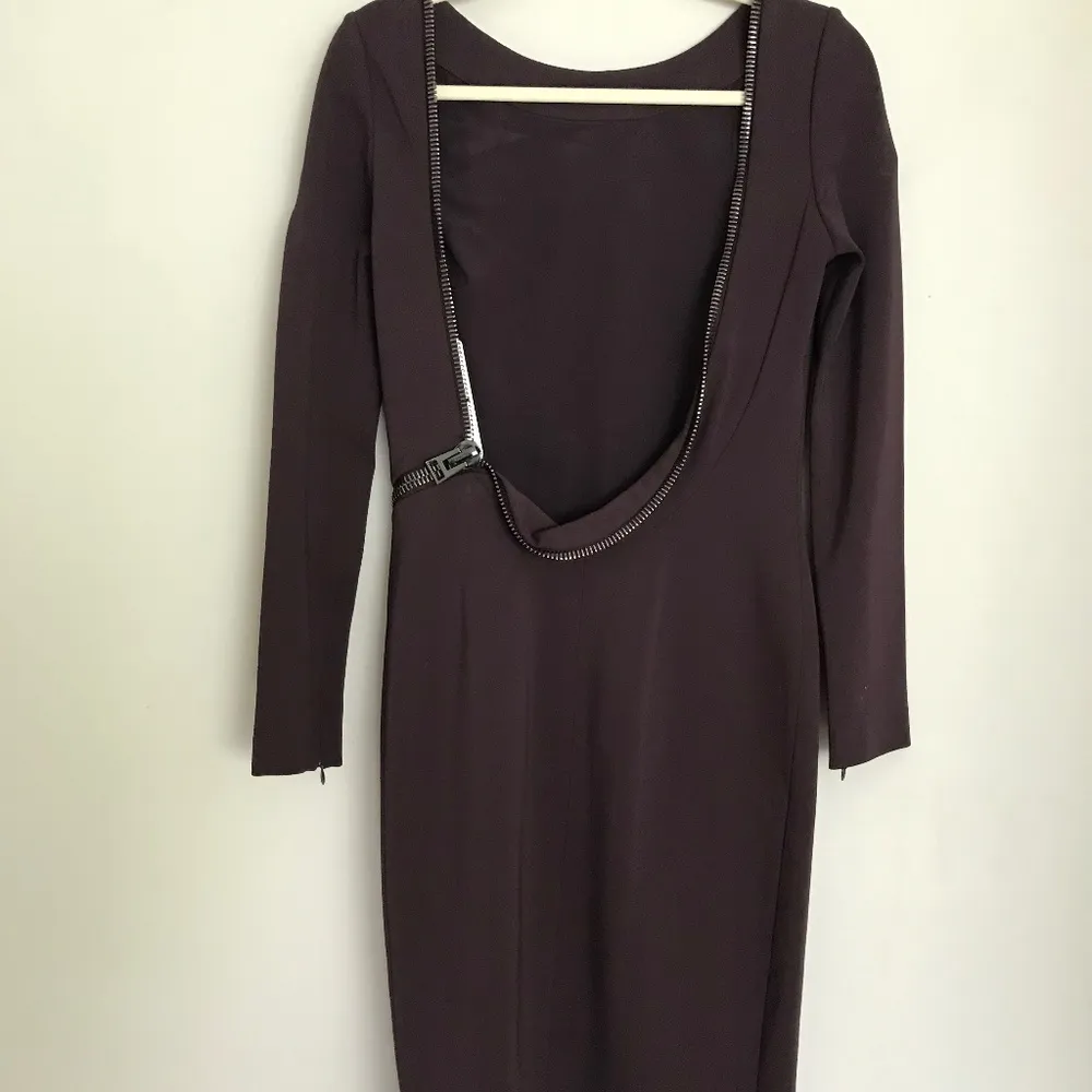 Tom ford zipper dress deep purple - Image 6