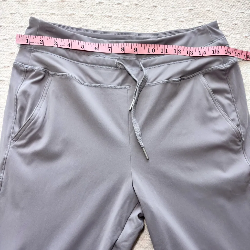 Halara High Waisted Drawstring‎ Side Pocket Plain Full Length Joggers Size L - Image 6