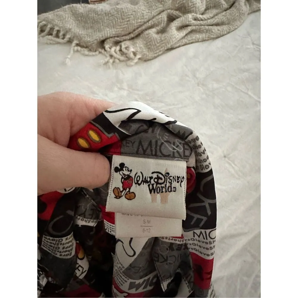 Disney Vintage Walt Disney World Button Up Blouse Size Small/Medium - Image 4