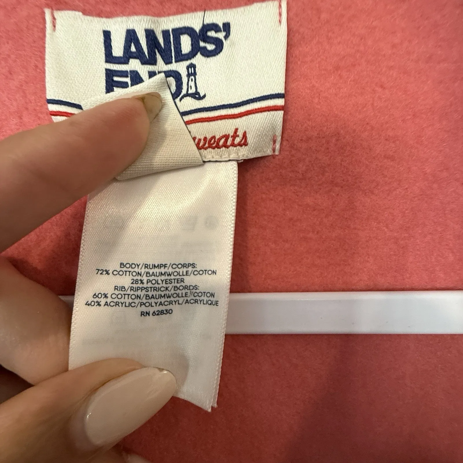 Land's End Vintage Poncho - Image 6