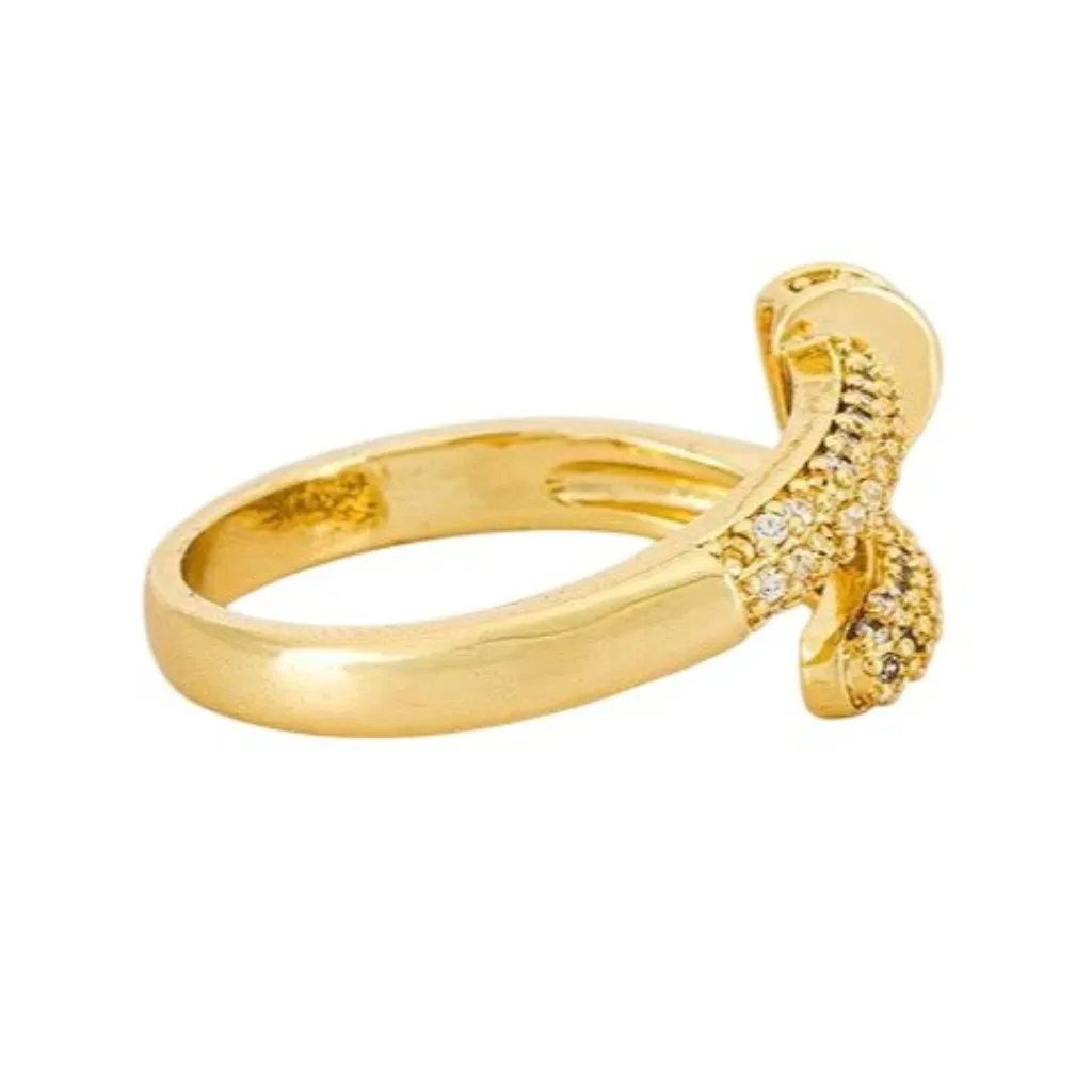 BRACHA Nail Ring in Gold One Size Womens Plated - Image 2