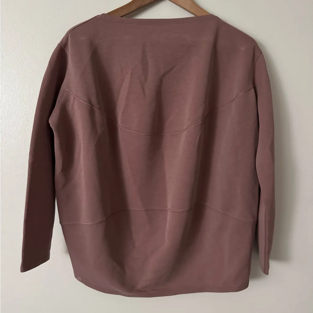 Lululemon 4 Back in Action Long-Sleeve Shirt *Pique
In Twilight Rose Pink - Image 5