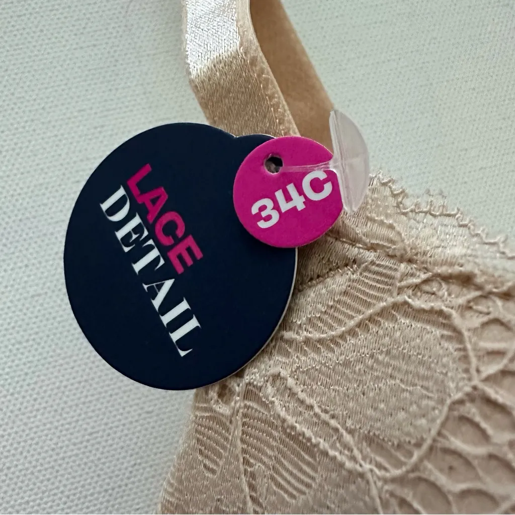 Maidenform Comfort Push Up Bra Size 34C - Image 4