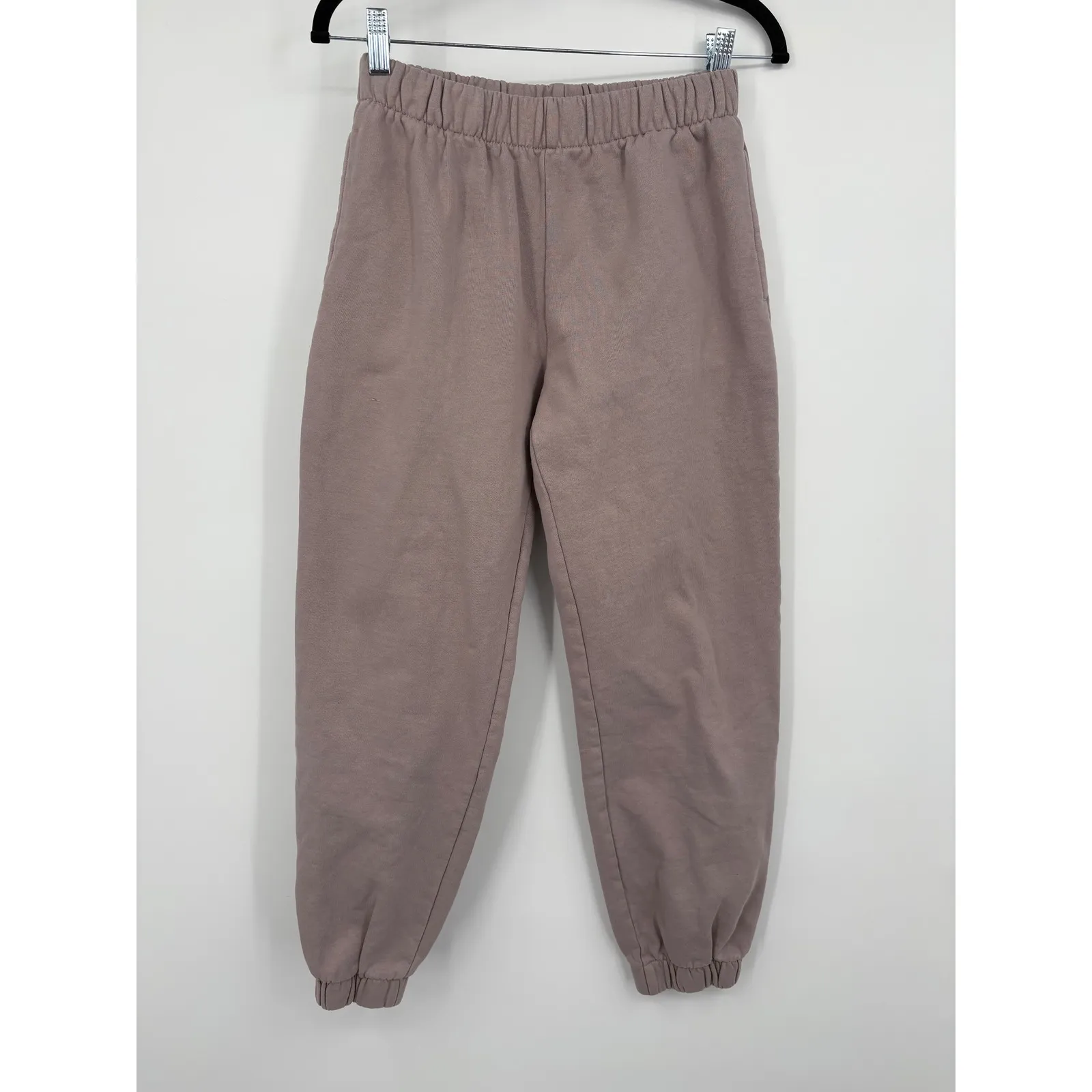 J Galt California Sweatpants Taupe Elastic Waist Joggers Womens Small - Image 2