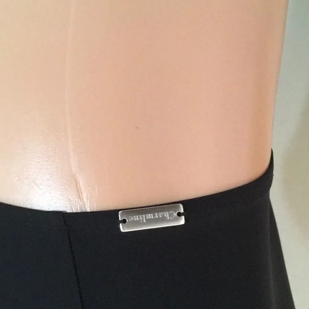 Charmline shapeware swimsuit. Runs small. NWT Black Size 8 - Image 3