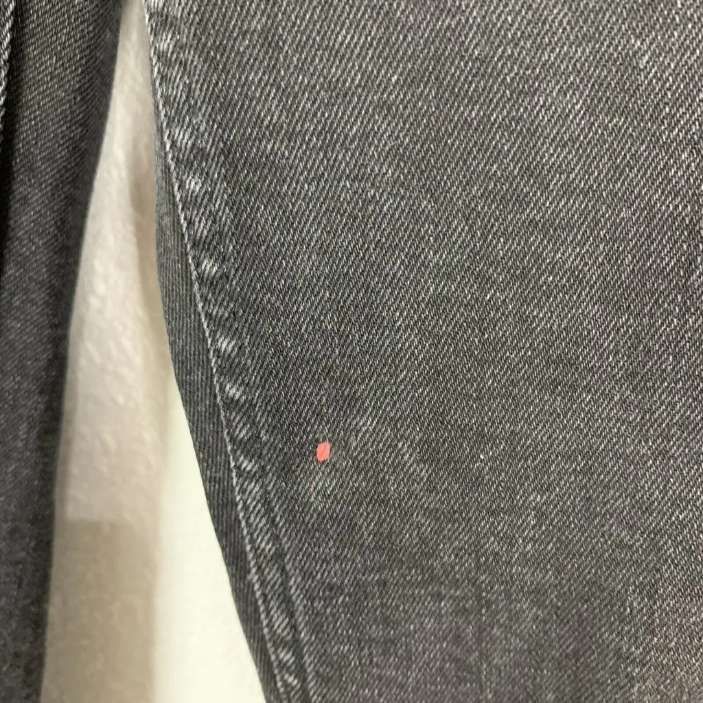 Weekday Skinny Jeans 26x32 Black High Rise Modern Minimalist Streetwear - Image 4