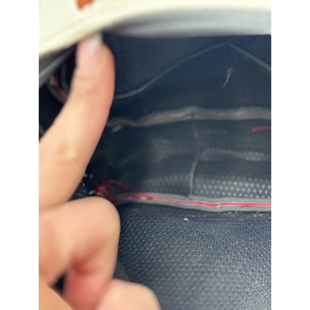 Handmade Guatemala Embroidered Mini Backpack Suede & Woven Fabric Material Brown - Image 7