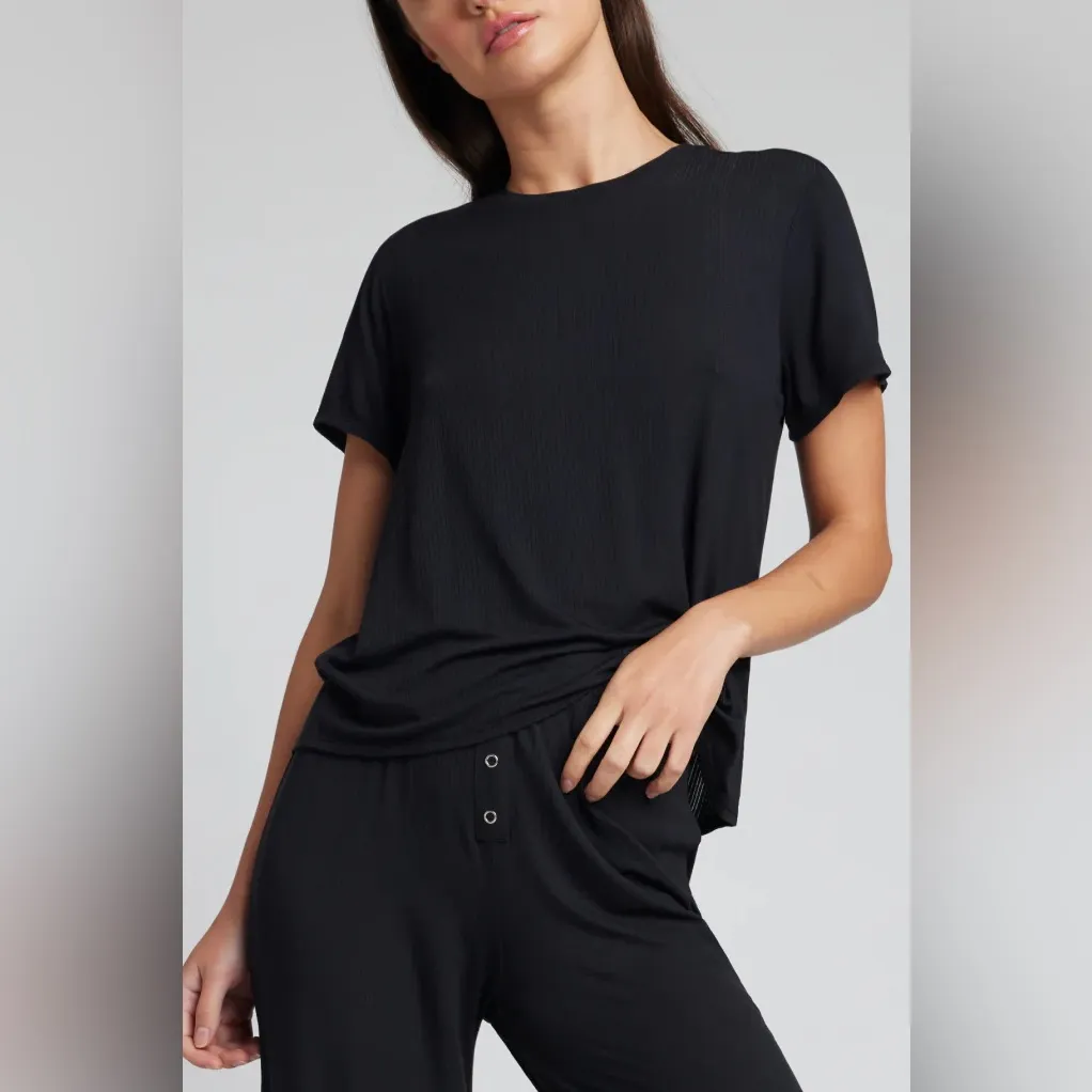 Negative Underwear Whipped Boyfriend Tee in Black, Size Medium - Image 2