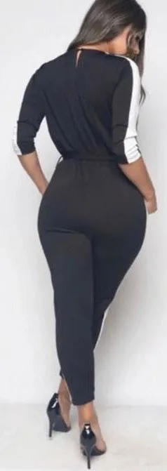 Classy Lady Jumpsuit Black - Image 2