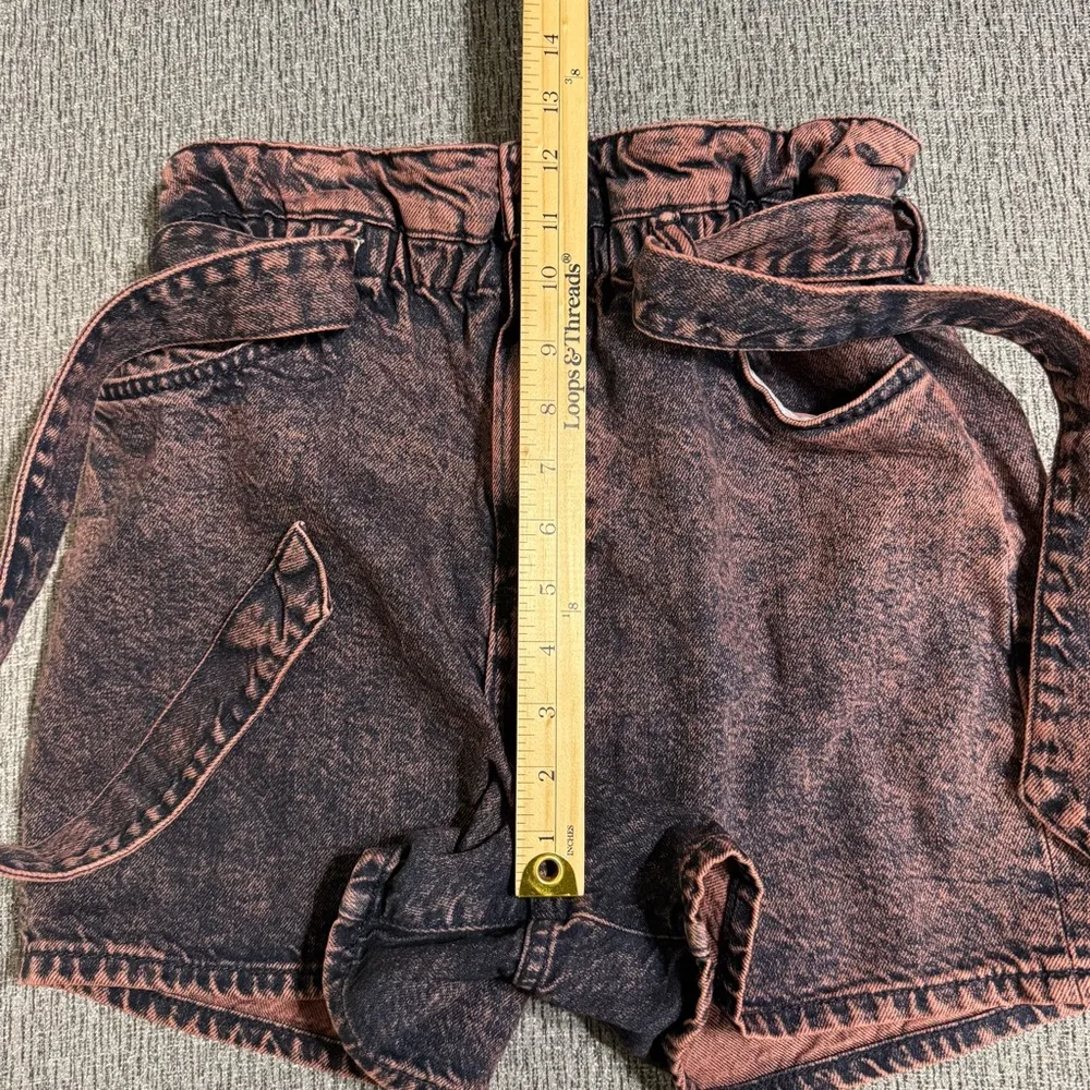 All Saints Palmer Paper-bag Shorts - Image 11