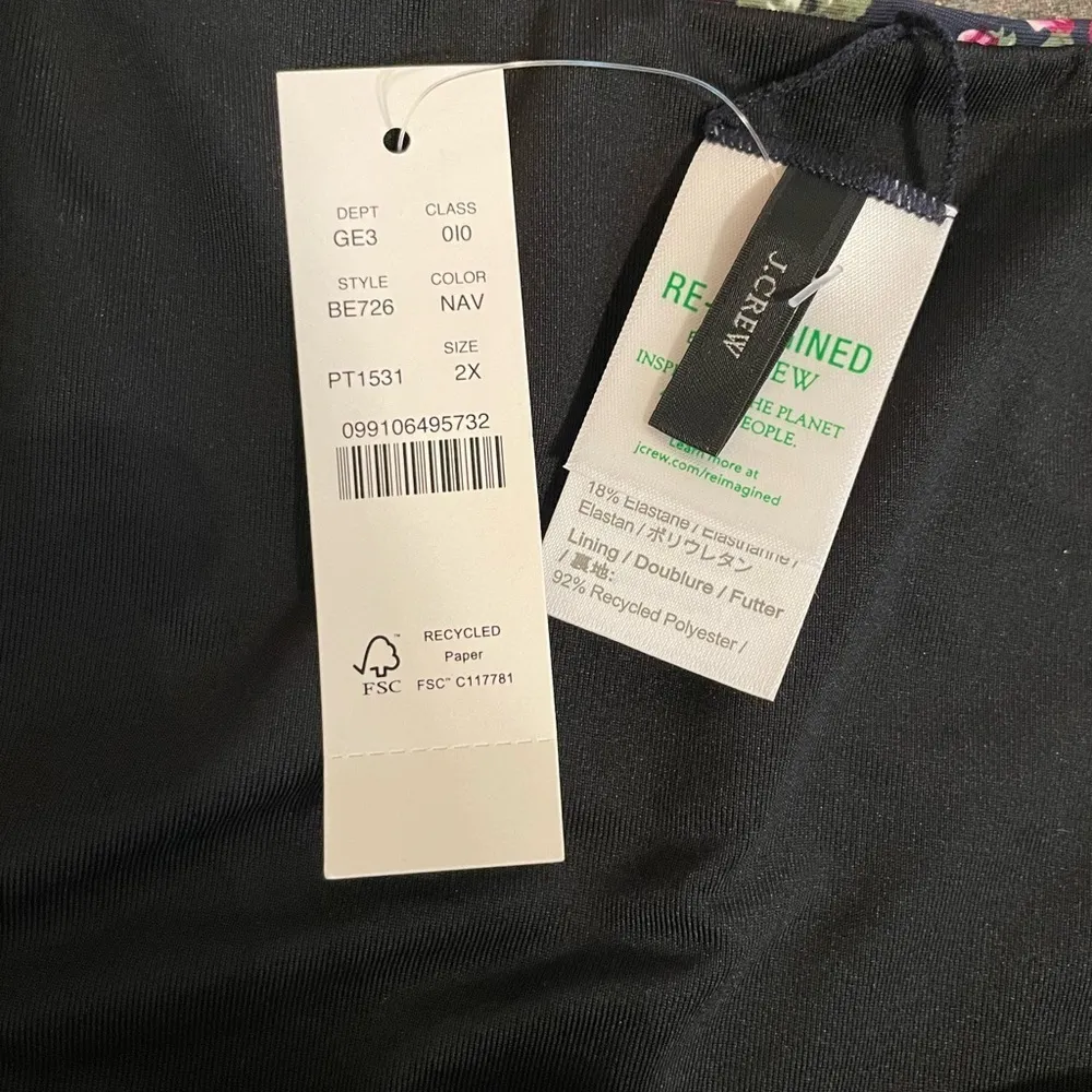 ✨HP✨J.Crew Hipster Bikini Bottom In Twilight Berry Size 2X - Image 5