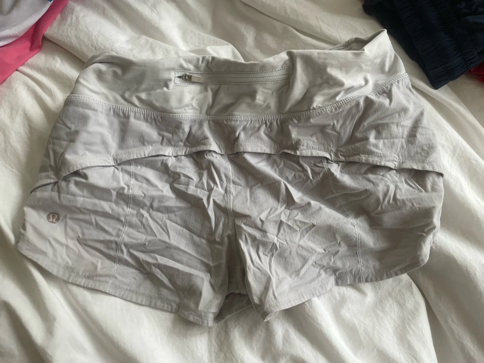 White Lululemon Shorts - Image 2