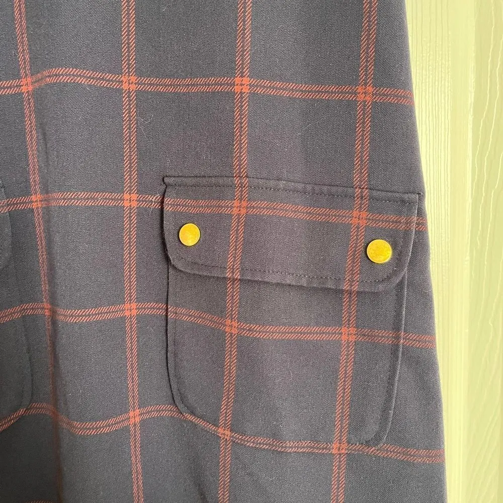 J. Crew Plaid Dress. Size 10. - Image 2