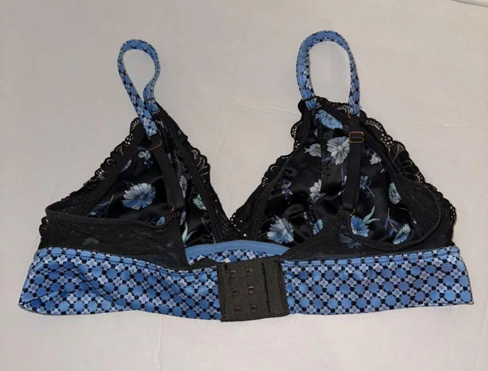 Aerie by American Eagle Outfitters Unlined Floral Bralette size large - Image 5