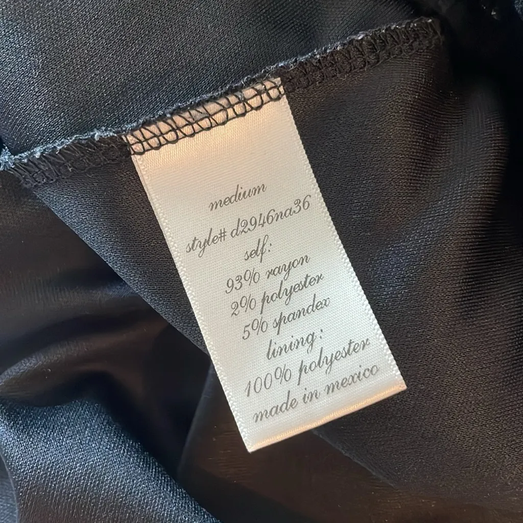 Francesca’s Alya Cold Shoulder Black Dress - Image 4