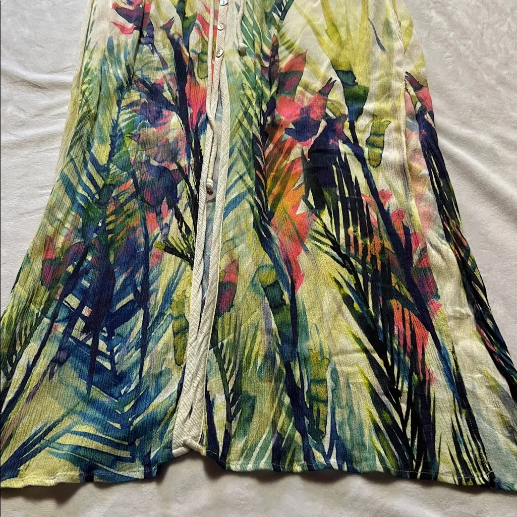 Anthropologie mermaid water garden beach dress - Image 6