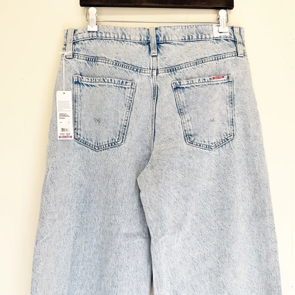 NWT HUDSON Jolene Wide Leg Jeans Brenda Size 28 - Image 8