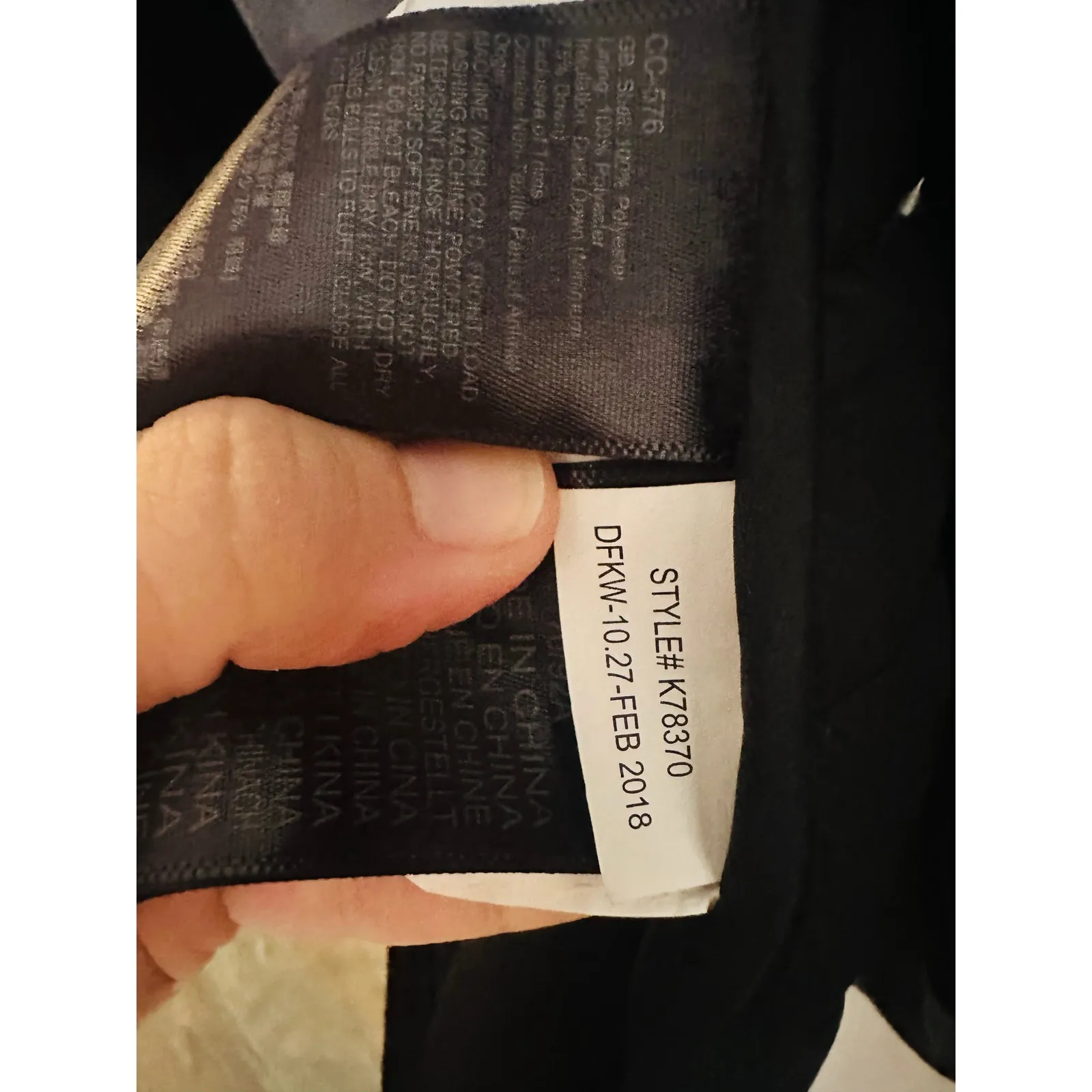 MARMOT Women’s Black 600 Fill Goose Down Zip Up Jacket Coat size Large - Image 15