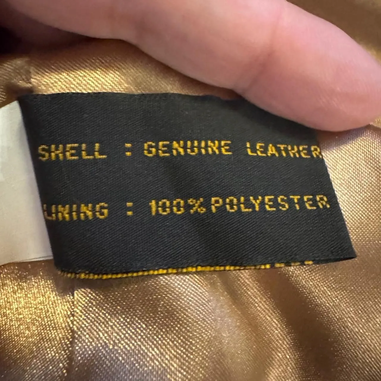 Reed Leather Sportswear Tan Suede Jacket Women’s Size M Genuine Leather Brown Size M - Image 4