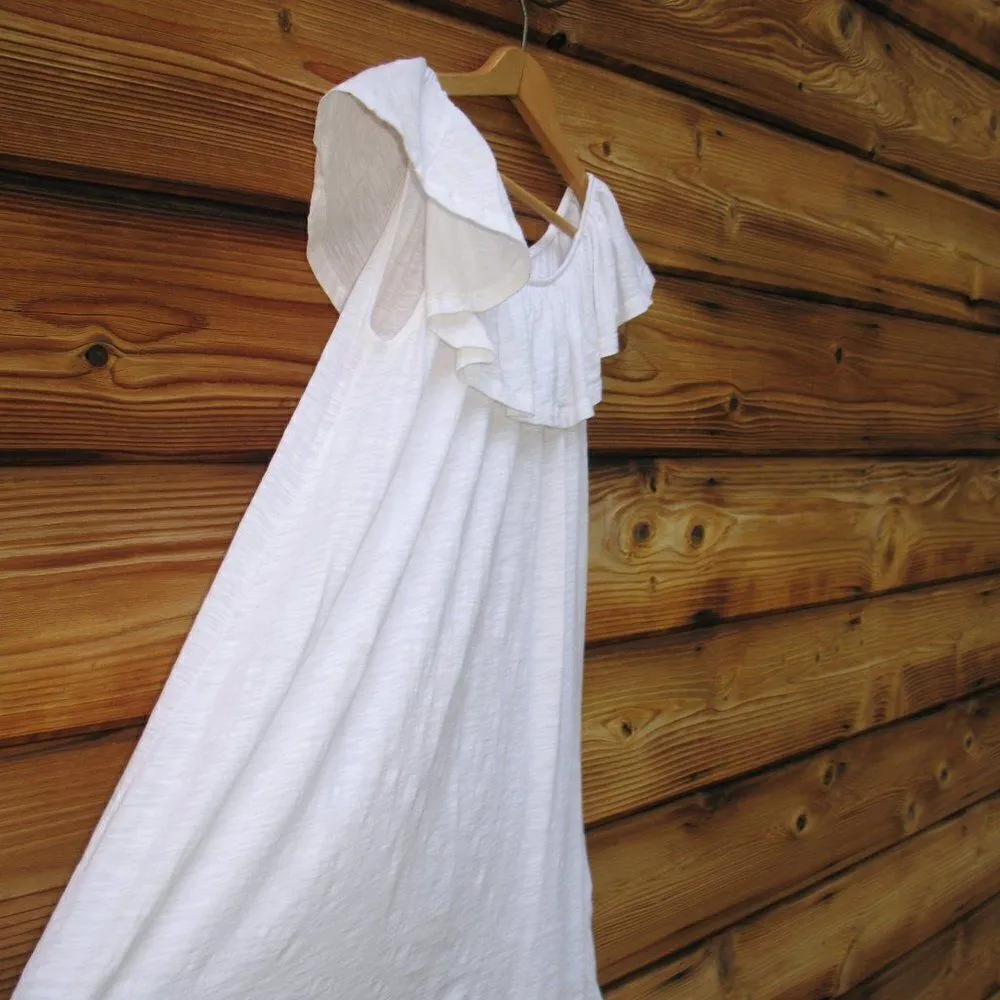 Ba&sh White Slub Knit Dress - Image 2