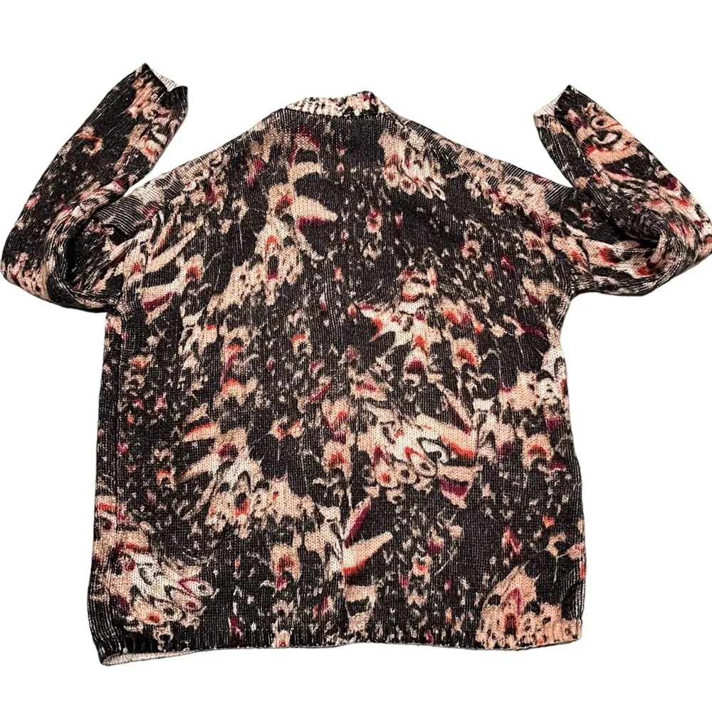 All Saints Wing Printed Wool Cardigan Sweater - Image 6