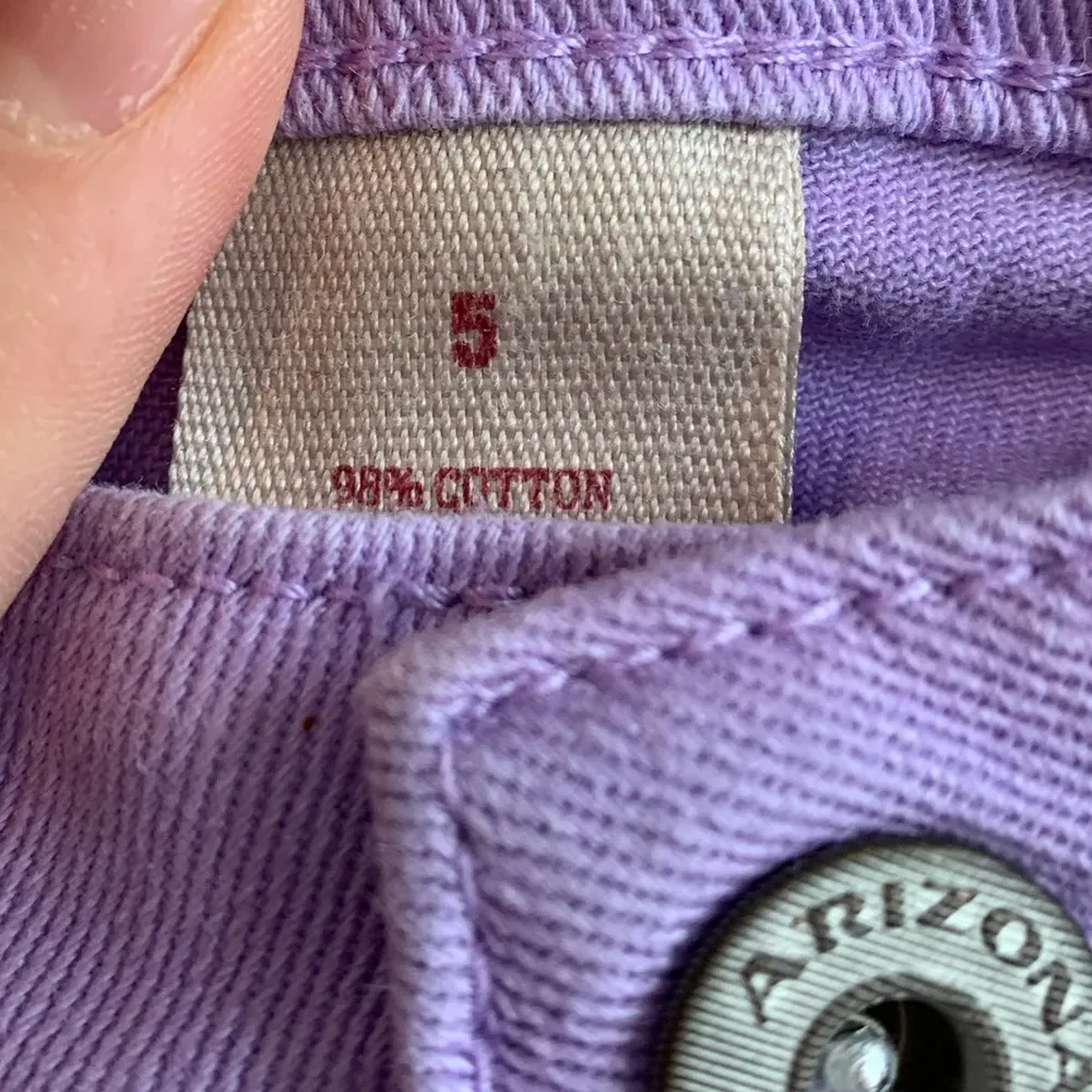 Arizona Jean Co Light Purple Super Skinny Jeans - Image 4