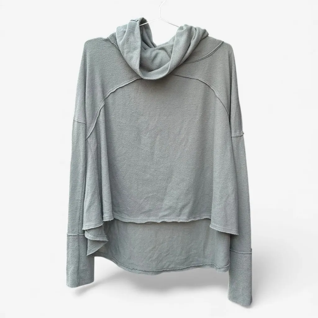 We The Free Cozy Time Funnel Neck Oversized Top Size XS - Image 2
