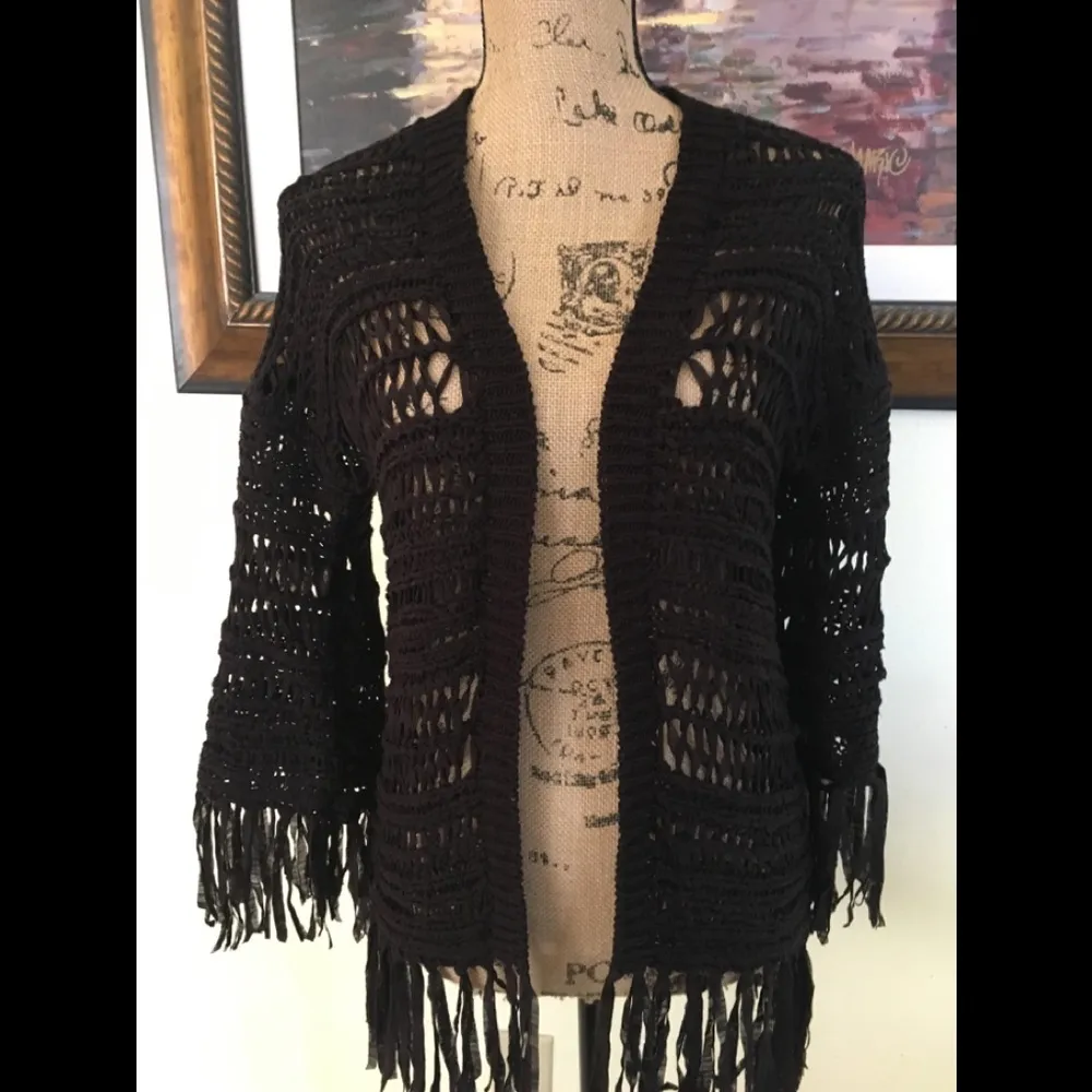 ASOS Black Cardigan Kimono - Image 3