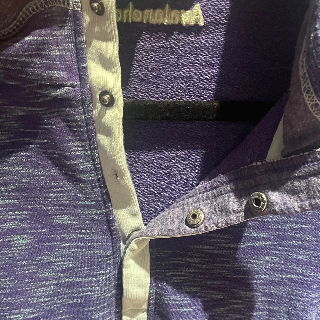 Avalanche Purple and White Pullover - Image 3