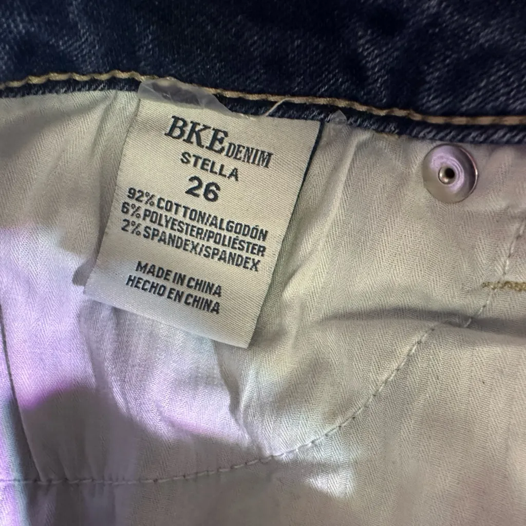 BKE Light Blue Women's Skinny Jeans - Image 5