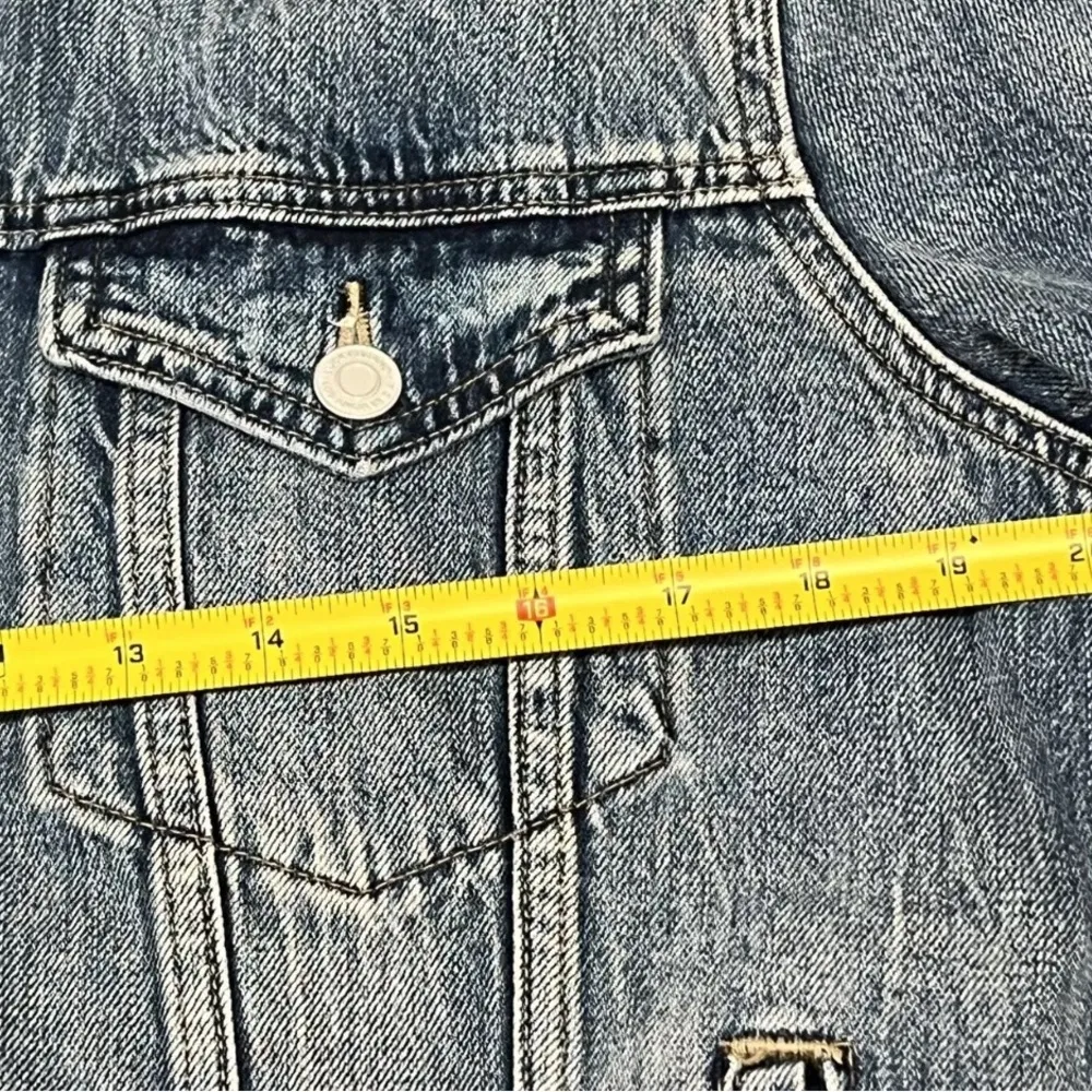 Lucky Brand Tomboy Denim Trucker Jacket Size Large 7WP10489U1 - Image 6