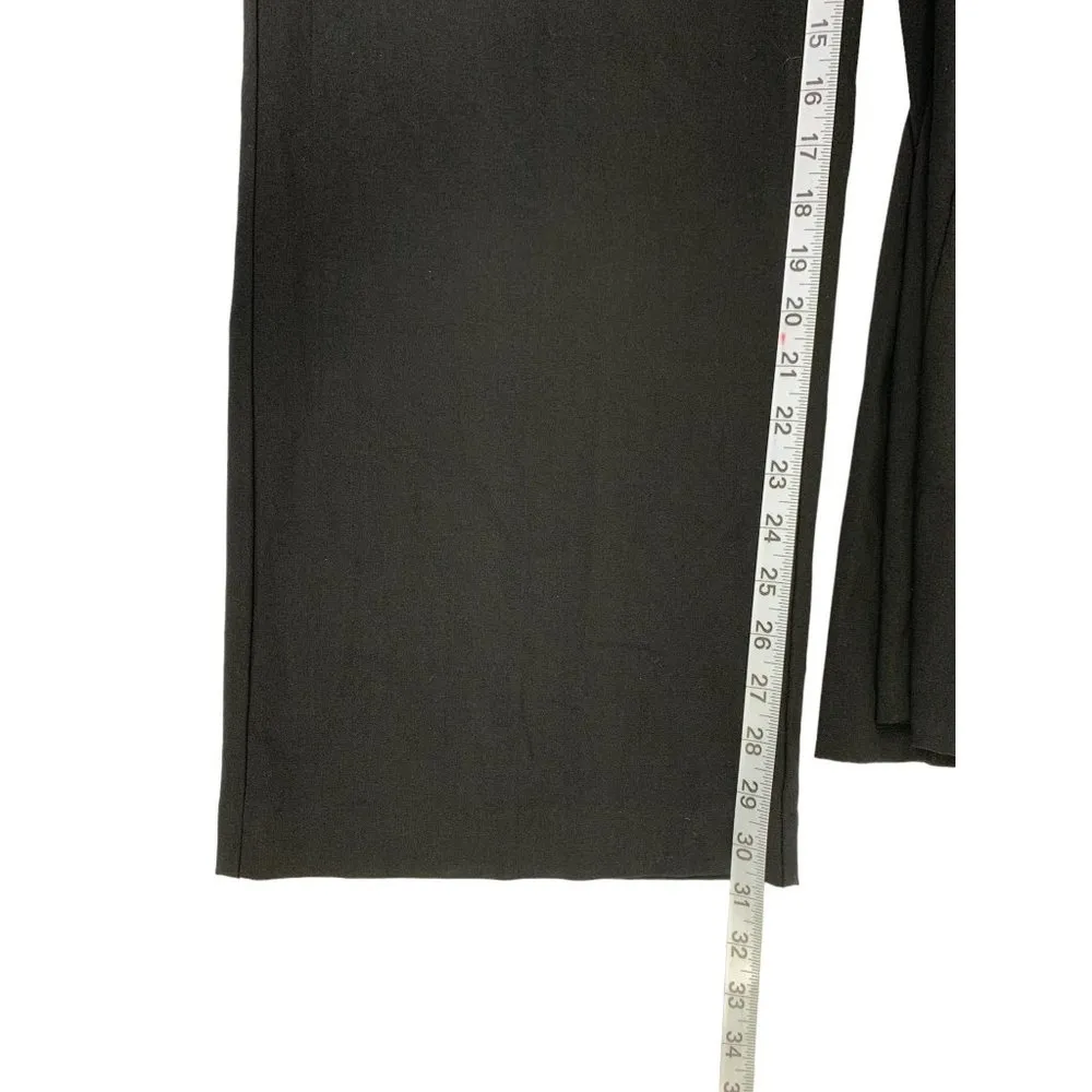 Daisy Fuentes Straight Leg Mid Rise Black Pants - Image 8