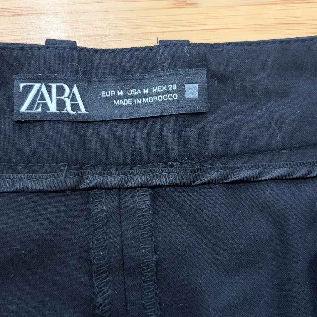 Zara Black Shorts - Image 2
