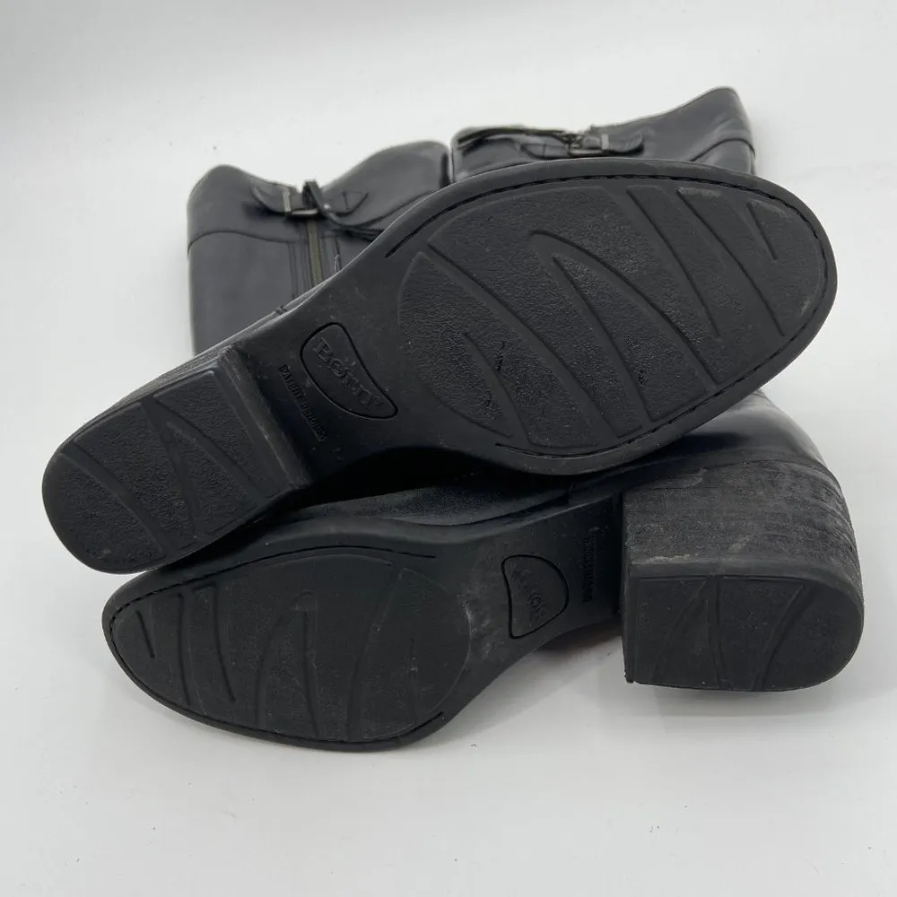 Born Black Leather Uchee Boot Knee High Size 7 - Image 59