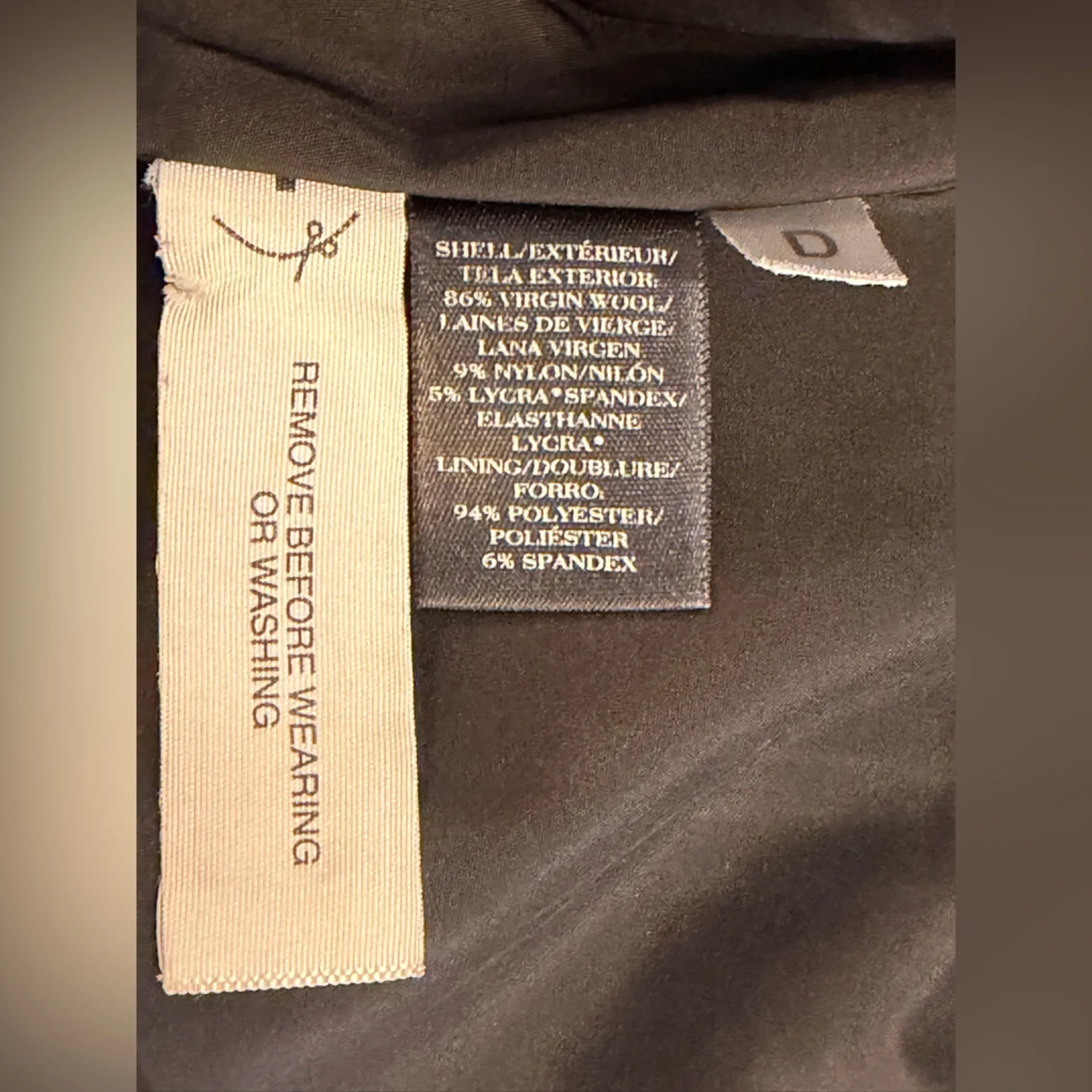 Ann Taylor Black Dress Pants Slacks Career Work Office Trouser Size 12P - Image 4