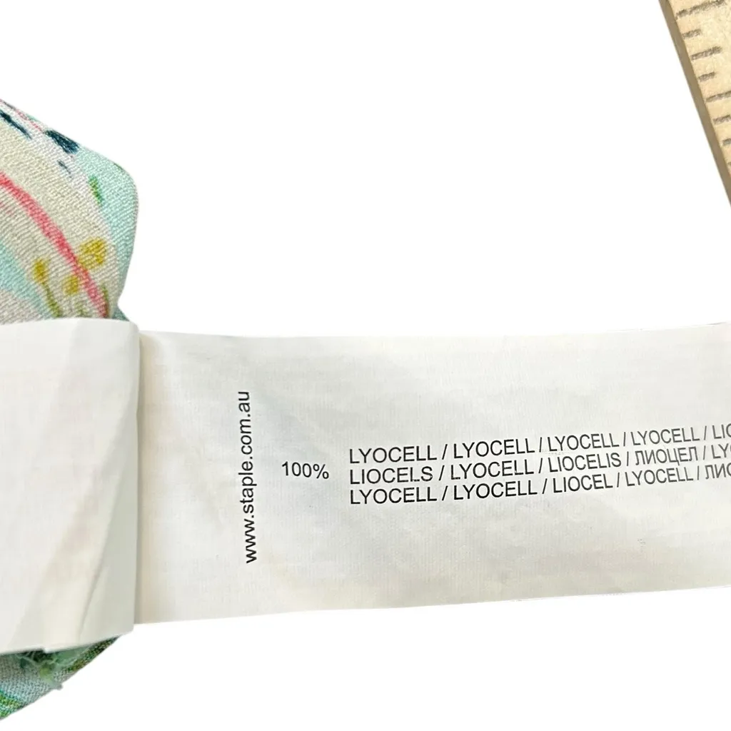 MinkPink Women’s Sunshine Coast Light Blue Floral‎ Print High-Low Dress Sz Small - Image 7