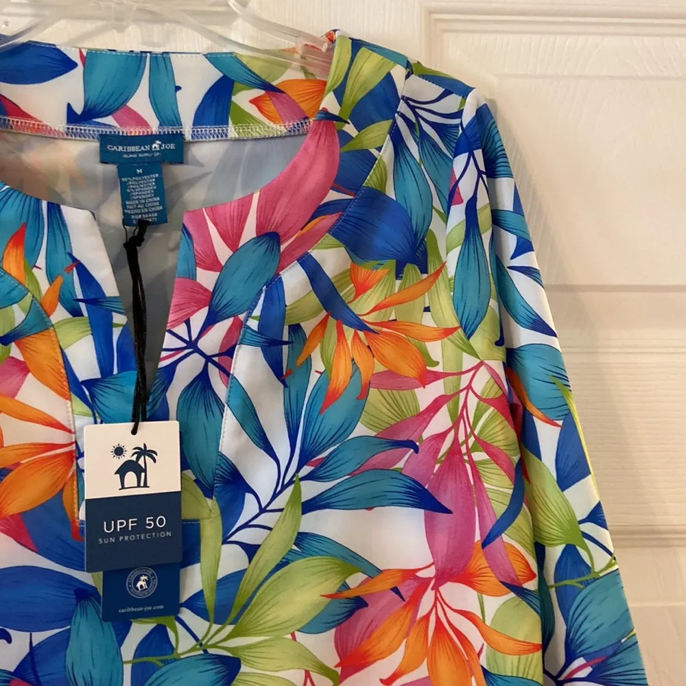 Caribbean Joe Summer Dress size M brand new with tag length 35” bust 36/38” - Image 5