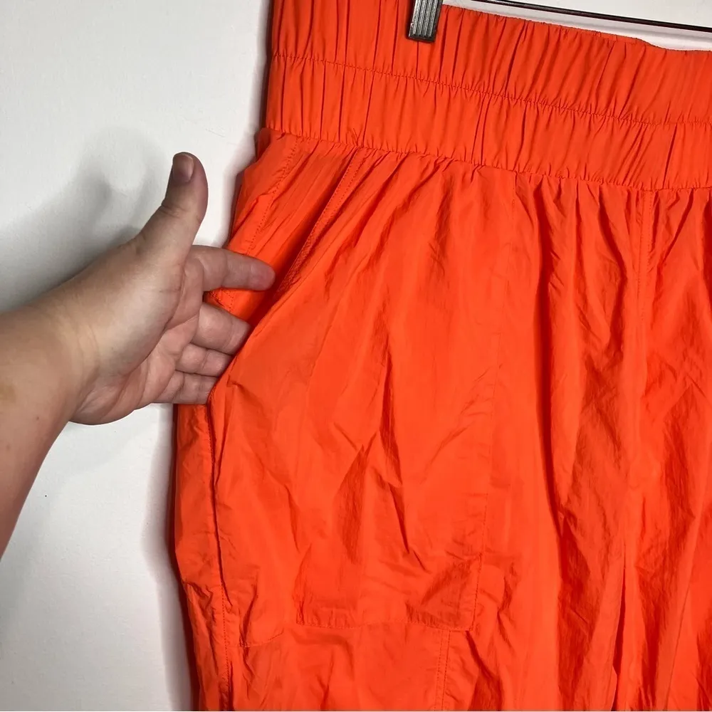 Fabletics Ultra high waisted piped nylon pant orange size XXL/1X‎ - Image 6