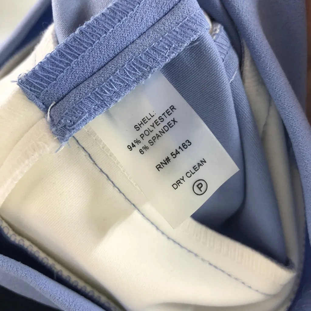 Tommy Hilfiger Shift Dress Sleeveless Striped Navy Blue White 12 - Image 4