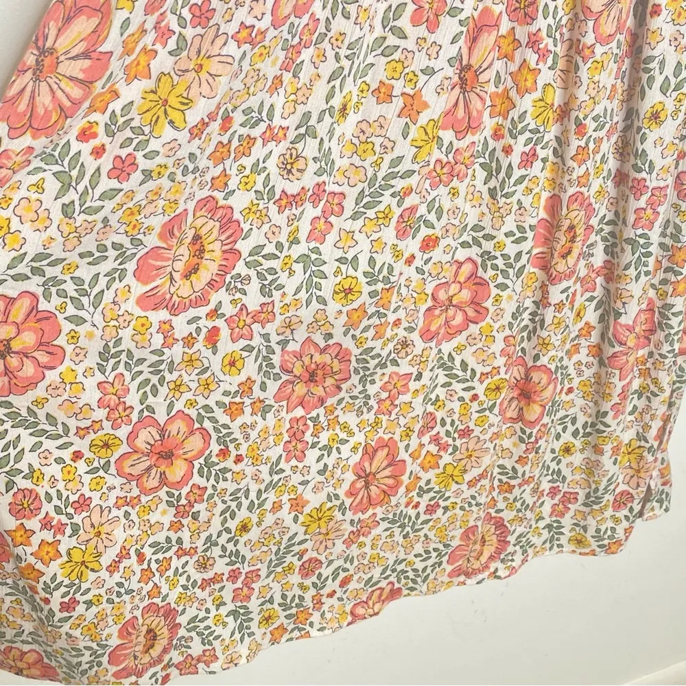 ANGIE Floral Midi Adjustable Straps Dress NWT - Image 8