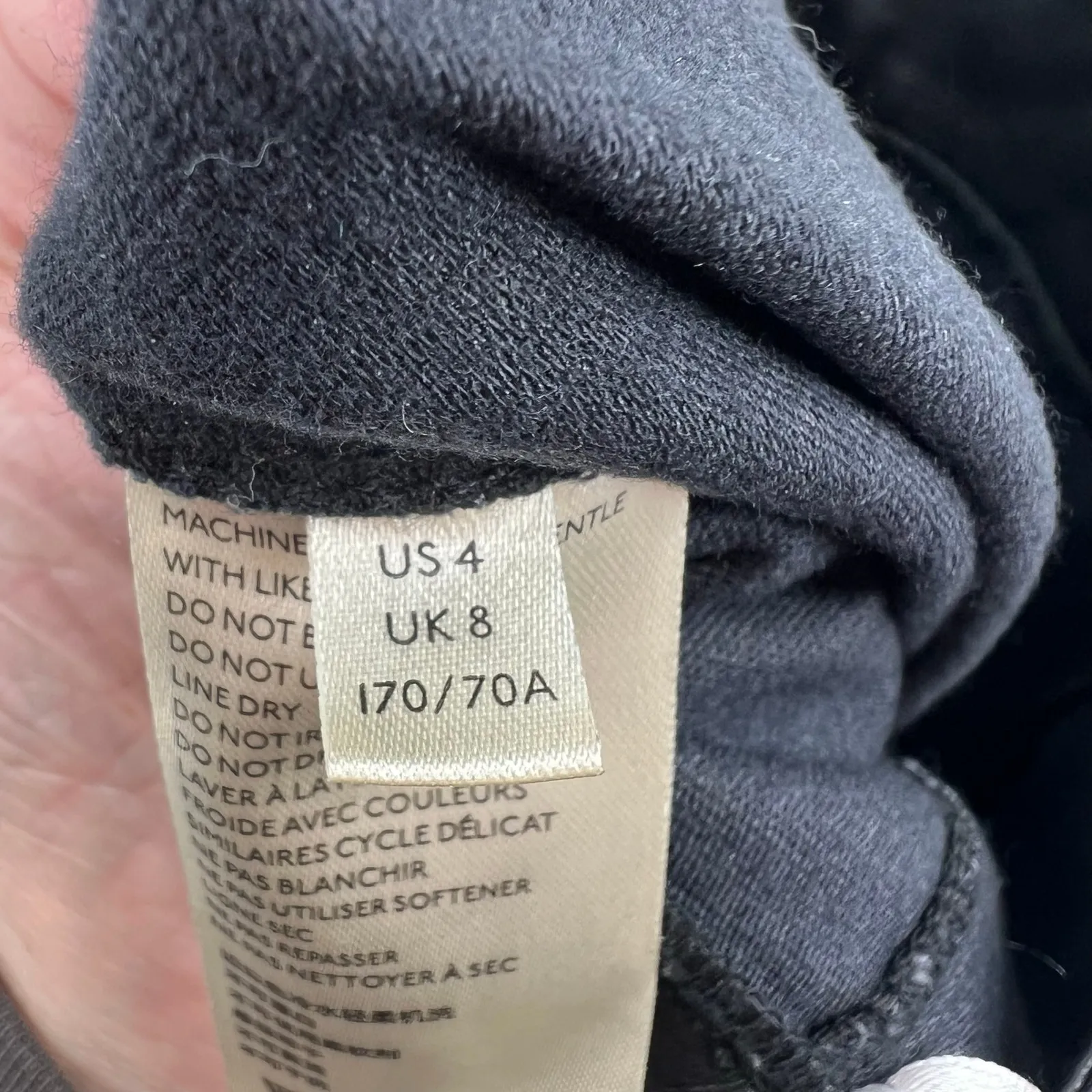 Free People we the free Sasha Croped Kick Flare Vegan Faux Leather Pants size 4 - Image 13