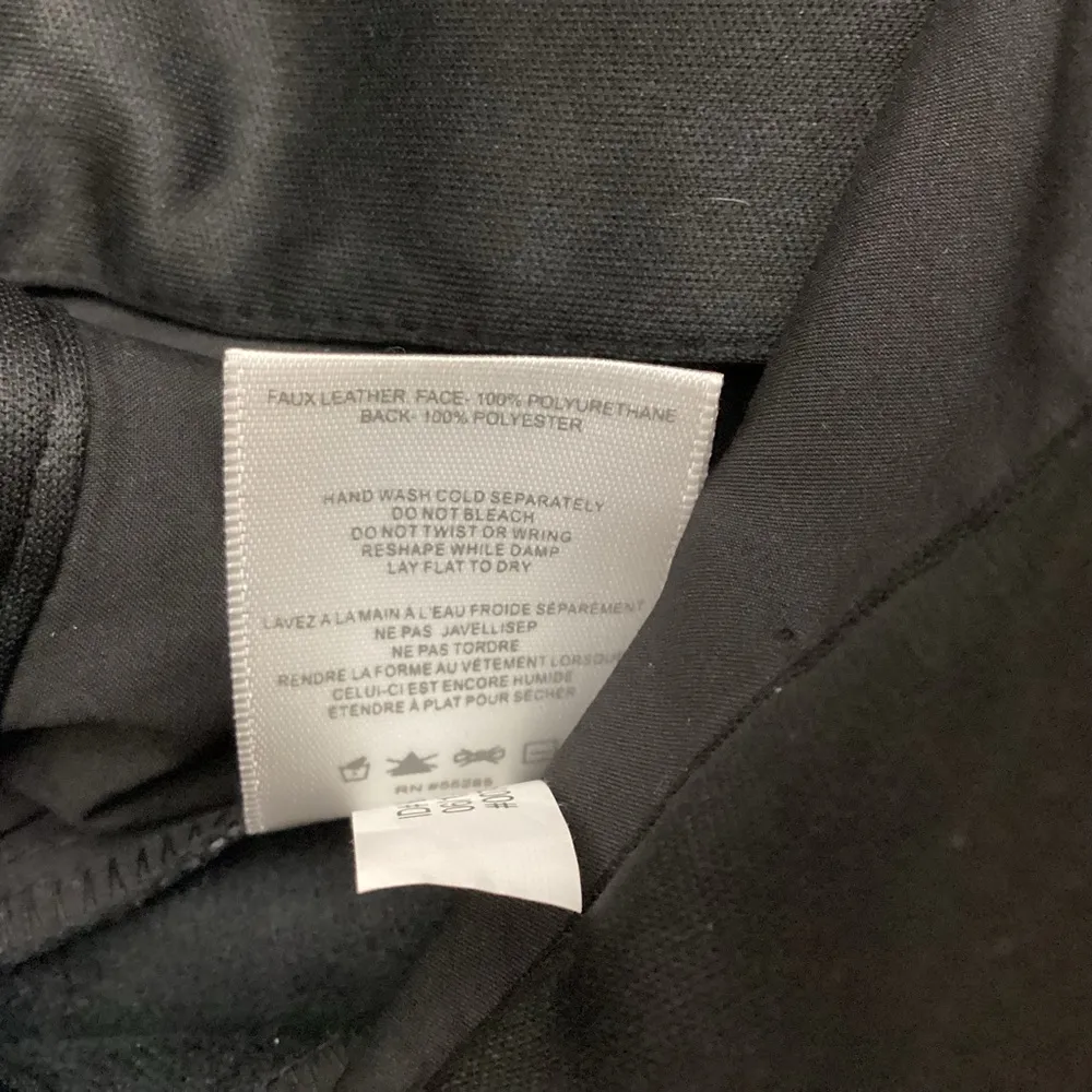 Express x Negin Mirsalehi Faux Leather Pants Size 6 - Image 10