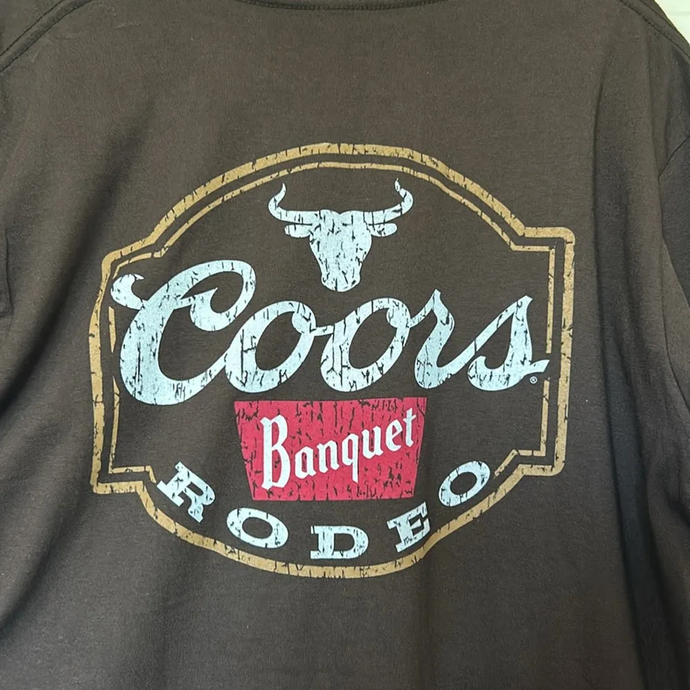 COORS BANQUET LOGO SHORT SLEEVE GRAPHIC T-SHIRT - Image 6