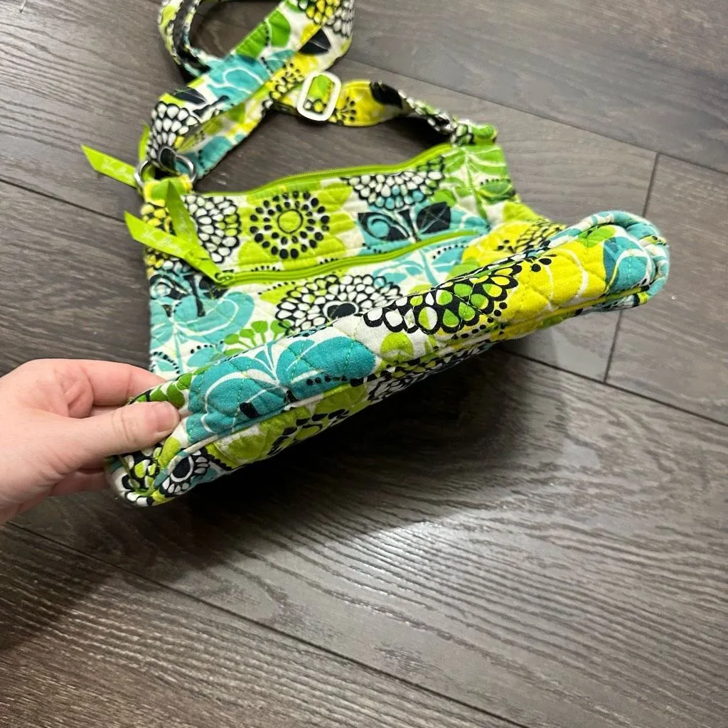 Vera Bradley Women’s Lime Hipster Crossbody Bag Purse Quilted - Image 4